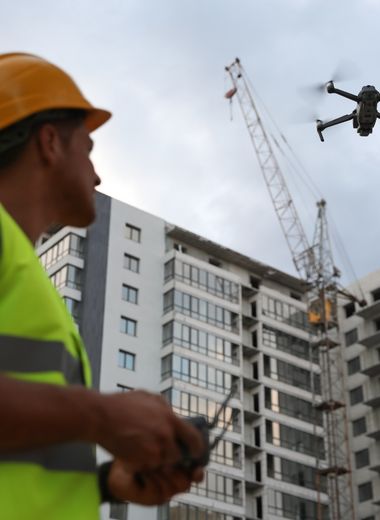 nettoyage par drone - nettoyage facades toitures par drone